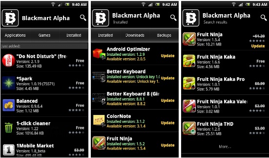 Blackmart Alpha For Android Tablet Free Download